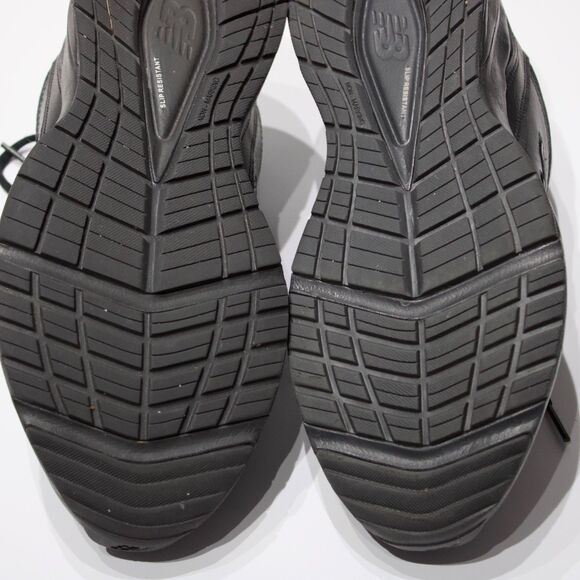 New Balance 608 Slip Resistant Walking Work Shoes Black Leather Men 9.5EE X-Wide main image 6